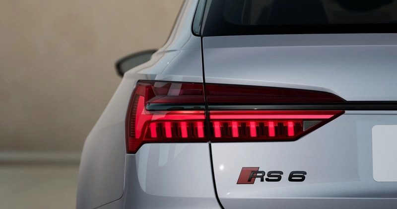 Audi RS6 cena 784200 przebieg: 10, rok produkcji 2024 z Biskupiec małe 79